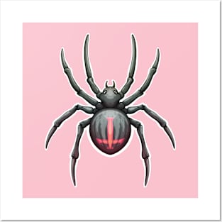 Reva Prisma Spider emoji Posters and Art